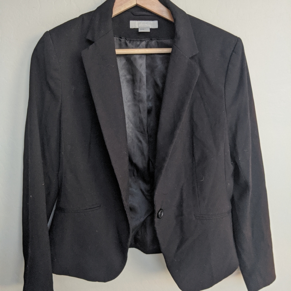 Calvin Klein Gray Suit Jacket